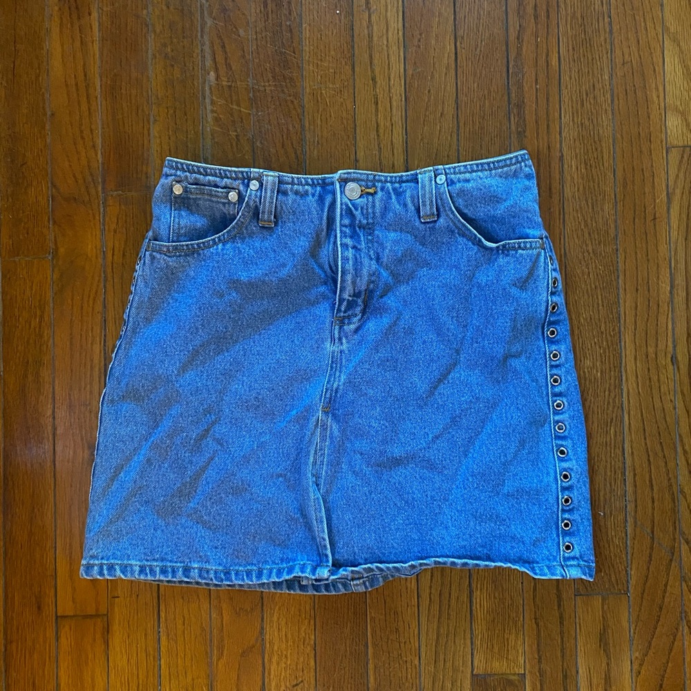 No Boundaries Jean Skirt